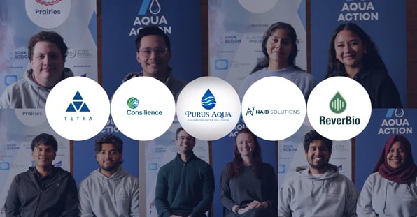 AquaHacking Prairires Finalists logos